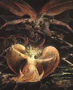 The Great Red Dragon and the Woman Clothed with the Sun Blake, William